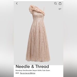 Needle & Thread Sequin Dress